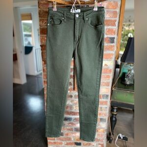KanCan Forest Green Skinny Jeans
